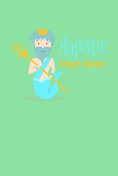 Paperback Majestic Mer Man: Personal Expense Tracker Book