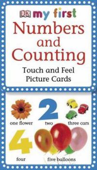 Paperback My First Numbers and Counting : Touch and Feel Picture Cards Book