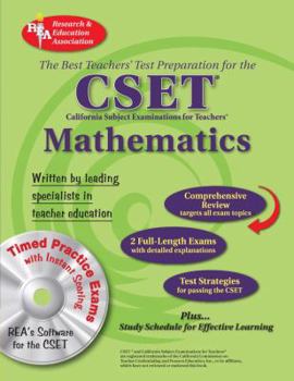 Paperback CSET Mathematics [With CDROM] Book