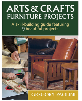Paperback Arts & Crafts Furniture Projects Book