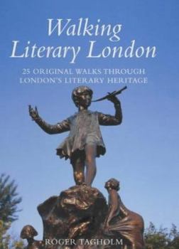 Paperback Walking Literary London Book