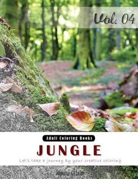 Jungle: Adult Coloring Book