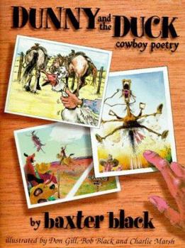Paperback Dunny and the Duck: Cowboy Poetry Book