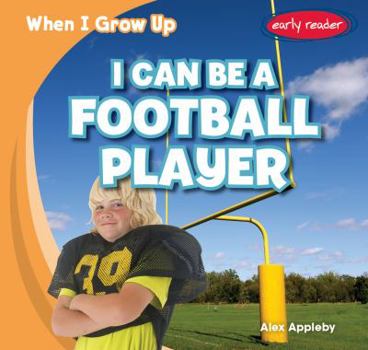 Paperback I Can Be a Football Player Book