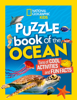 Paperback National Geographic Kids Puzzle Book of the Ocean Book