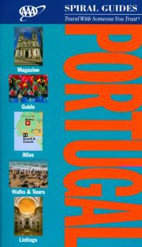 Spiral-bound AAA Spiral Portugal Book