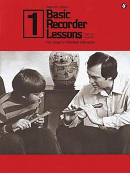 Paperback Basic Recorder Lessons 1: For Group or Individual Instruction Book