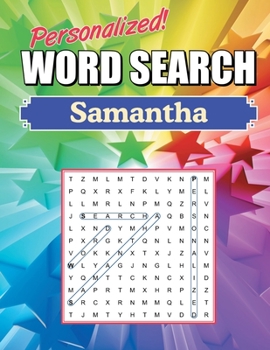 Samantha Word Search: Large Print Word Find Puzzles
