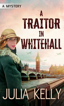 Library Binding A Traitor in Whitehall: A Mystery [Large Print] Book