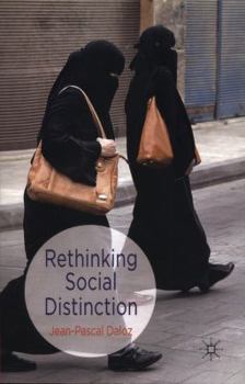 Paperback Rethinking Social Distinction Book