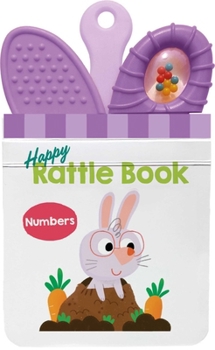 Board book Happy Rattle Book - Numbers Book