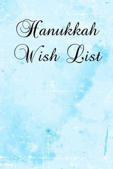 Paperback Hanukkah Wish List Book