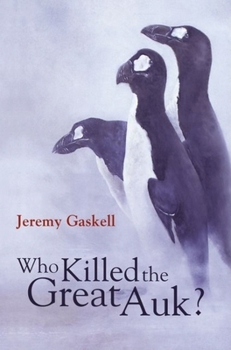 Hardcover Who Killed the Great Auk? Book