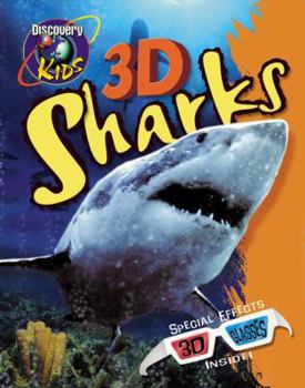 Paperback Sharks: 3-D Book [With 3-D Glasses] Book