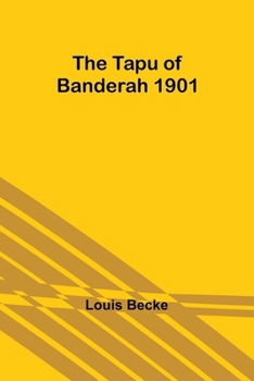 Paperback The Tapu of Banderah 1901 Book