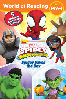 Paperback World of Reading: Spidey Saves the Day: Spidey and His Amazing Friends Book
