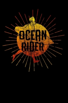 Ocean Rider: 6x9 Notebook ruled