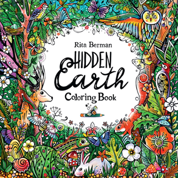Paperback Hidden Earth Coloring Book