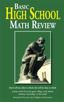 Paperback Basic High School Math Review Book