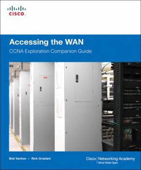 Hardcover Accessing the WAN: CCNA Exploration Companion Guide [With CDROM] Book