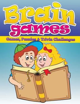 Paperback Brain Games (Games, Puzzles & Trivia Challenges) Book