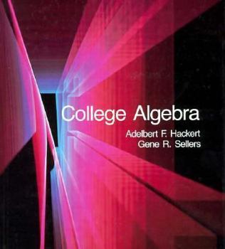 Hardcover College Algebra Book