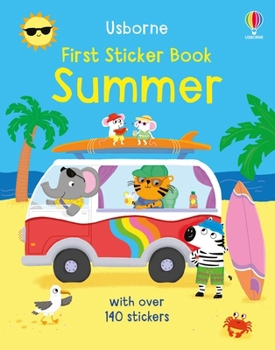 Paperback First Sticker Book Summer Book