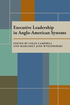 Paperback Executive Leadership in Anglo-American Systems Book