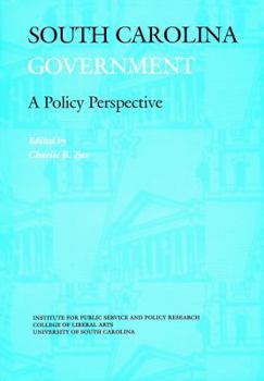 Paperback South Carolina Government: A Policy Perspective Book