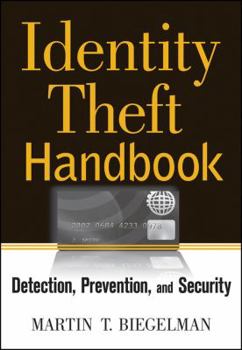 Hardcover Identity Theft Handbook: Detection, Prevention, and Security Book