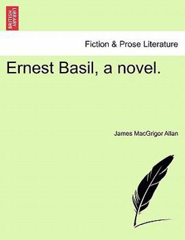 Paperback Ernest Basil, a Novel. Book
