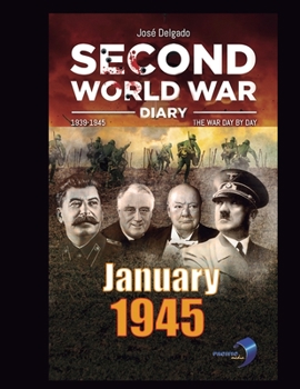 Paperback Second World War Diary: January 1945 Book