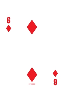 Paperback 6 Of Diamonds: Poker Card Notebook With Lined College Ruled Paper For Work, Home Or School. Cool 5 x 8 Notepad Journal For Taking Not Book