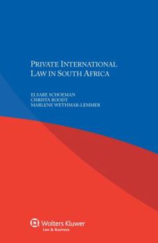 Paperback Private International Law in South Africa Book