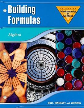 Paperback Mathematics in Context: Building Formulas: Algebra Book