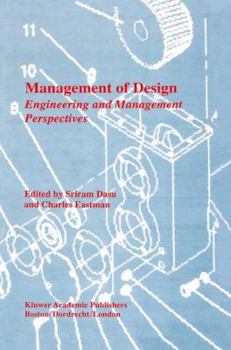 Paperback Management of Design: Engineering and Management Perspectives Book