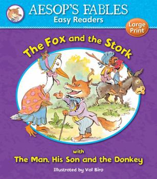 Paperback Aesop's Fables: The Fox & the Stork Book