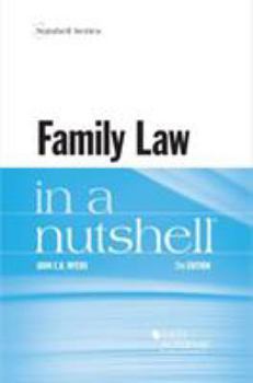 Paperback Family Law in a Nutshell Book