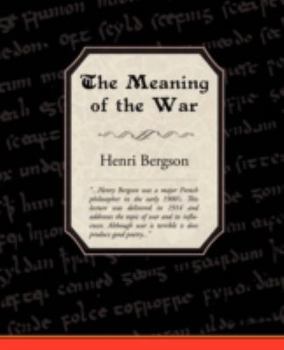 Paperback The Meaning of the War Book