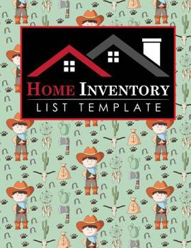 Paperback Home Inventory List Template Book