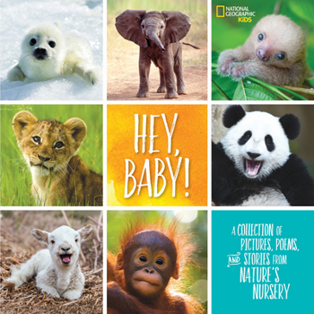 Hardcover Hey, Baby!: A Collection of Pictures, Poems, and Stories from Nature's Nursery Book