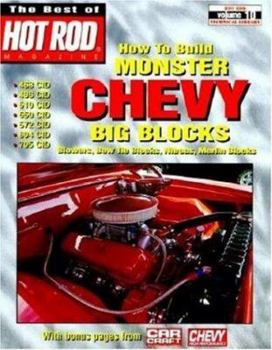 Paperback How to Build Monster Chevy Big Blocks: Blowers, Bow Tie Blocks, Nitrous, Merlin Blocks Book