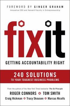 Hardcover Fix It: Getting Accountability Right Book