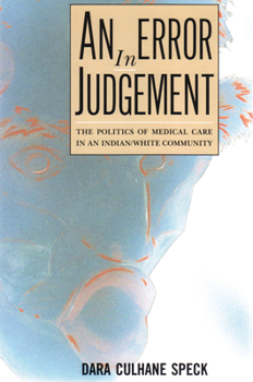 Paperback An Error in Judgement Book