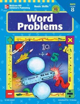 Paperback Basic Skills Word Problems, Grade 8 Book