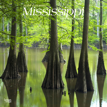 Calendar Mississippi Wild & Scenic 2024 Square Book