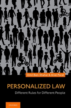 Hardcover Personalized Law: Different Rules for Different People Book