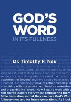 Hardcover God's Word in its Fullness Book