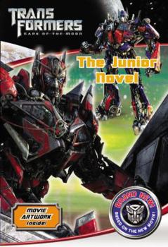 Paperback Transformers Dark of the Moon: The Junior Novel Book