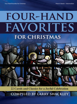 Paperback Four-Hand Favorites for Christmas: 22 Carols and Classics for a Joyful Celebration Book